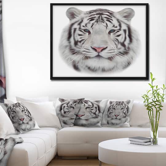 Designart - White Bengal Tiger
